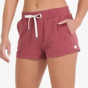 Vuori‎ Halo Performance Short Heathered Red Mauve Medium